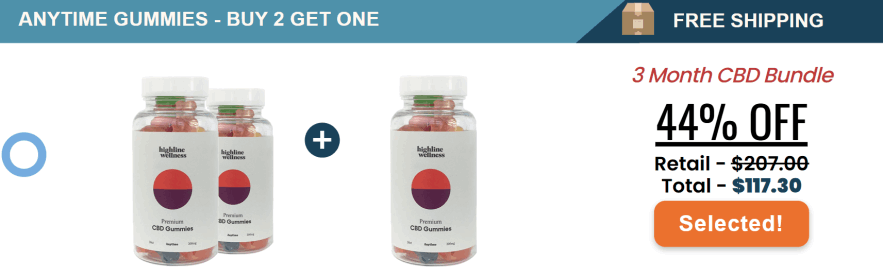 Botanical Farms CBD Gummies 6 bottle